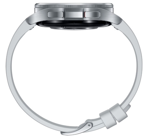сертифицированный Часы Samsung Galaxy Watch 6 Classic 43мм 1.3" AMOLED корп.сереб. рем.серебристый фото 5