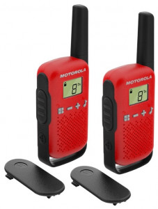 сертифицированный Комплект из двух радиостанций Motorola T42 (Red)