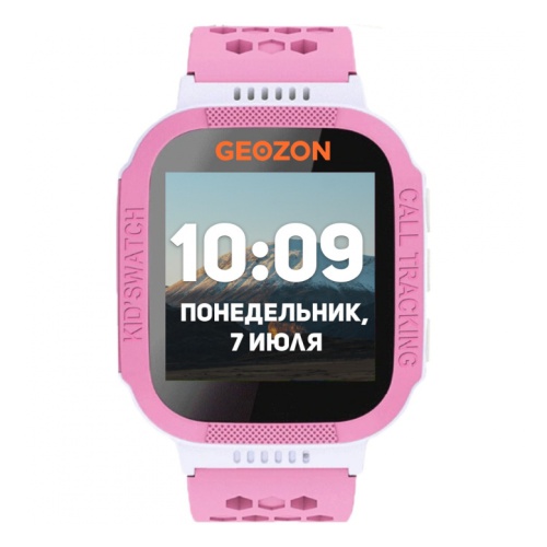 сертифицированный Детские часы GEOZON Classic розовые фото 3