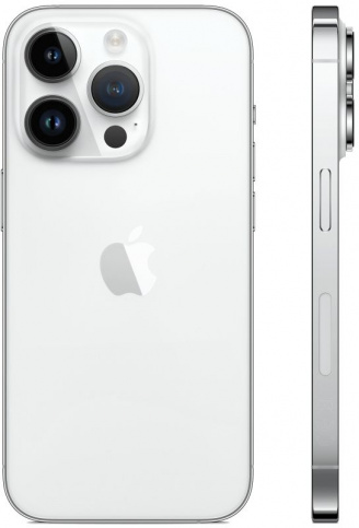 сертифицированный Apple iPhone 14 Pro MAX 256 Gb Silver HK 2 sim фото 3