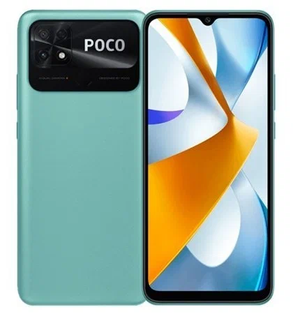 сертифицированный POCO C40 3/32 GB Coral Green