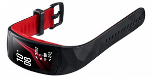 сертифицированный Часы Samsung GearFit 2 PRO R365 Black-red (S) фото 3