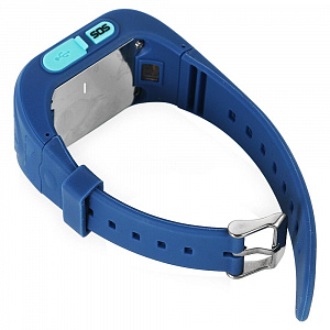 сертифицированный Детские часы Кнопка Жизни К911 с GPS трекером Синие фото 2