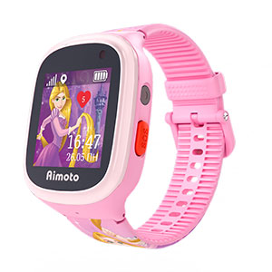 сертифицированный Детские часы Кнопка Жизни Aimoto Disney Rapunzel