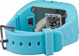 сертифицированный Детские часы Кнопка Жизни К911 с GPS трекером Голубые фото 5