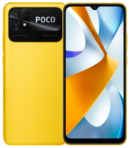 сертифицированный POCO C40 4/64 GB Yellow