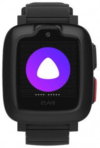 сертифицированный Детские часы Elari KidPhone 3G Черные фото 3
