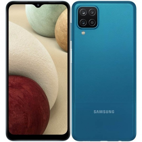 сертифицированный Samsung A12 A125F/DS 32GB Синий фото 4