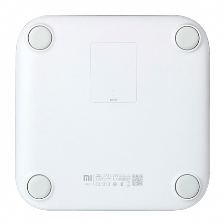 сертифицированный Весы Xiaomi Mi Smart Scale (Белый) фото 3