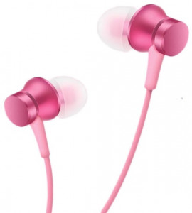 сертифицированный Наушники Xiaomi Mi In-Ear Headphones Basic (розовый) фото 2