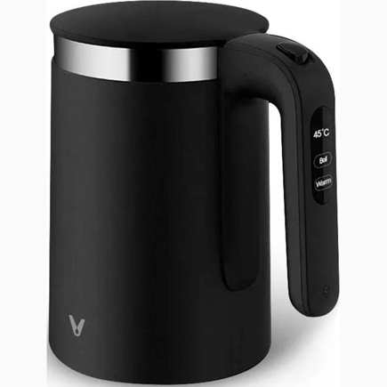 сертифицированный Чайник Viomi V-SK152B Smart Kettle черный фото 2