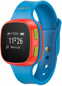 Детские часы Alcatel MoveTime (SW10) Track&Talk Watch Синий/Красный сертифицированный сертифицированный Детские часы Alcatel MoveTime (SW10) Track&Talk Watch Синий/Красный