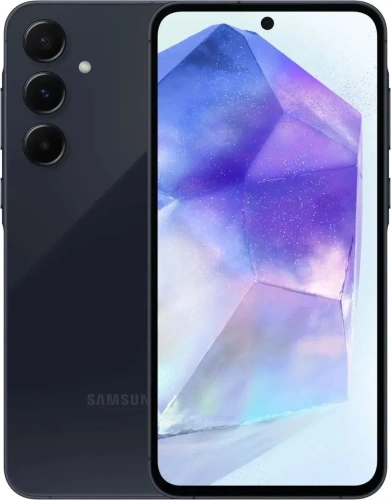 сертифицированный Samsung A55 5G A546 8/256GB Темно-синий RU