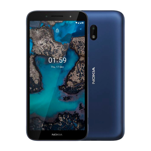 сертифицированный Nokia С1 Plus DS 16GB Синий