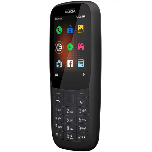 сертифицированный Nokia 220 4G DS TA-1155 Черный фото 3