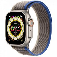 продажа  Apple Watch Ultra 49mm Titanium Case с серо-синим рем M/L