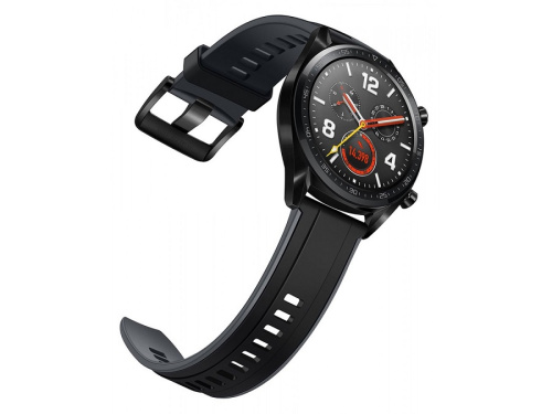сертифицированный Умные часы Huawei GT Silicone Черный фото 3
