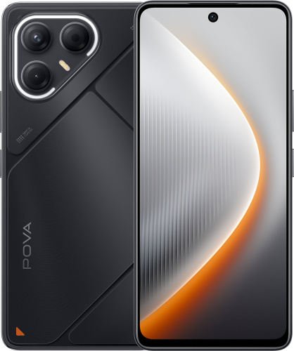 сертифицированный TECNO POVA 7 5G 8/256GB Geek Black