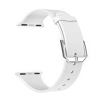 продажа Ремешок для Apple Watch Band 42/44mm Lyambda Alcor спортивный силиконовый белый