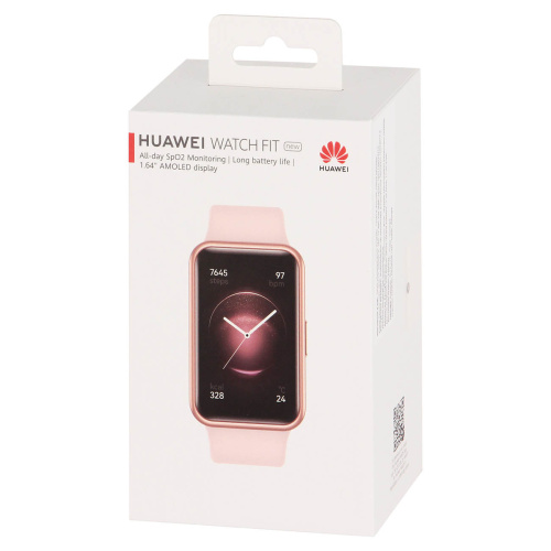 сертифицированный Умные часы Huawei TIA-B09 Watch Fit New Sakura Pink фото 7