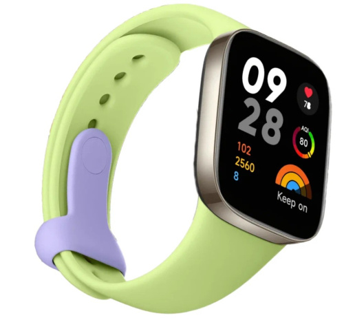 сертифицированный Ремешок Xiaomi Watch 3 Strap (Lime Green) 