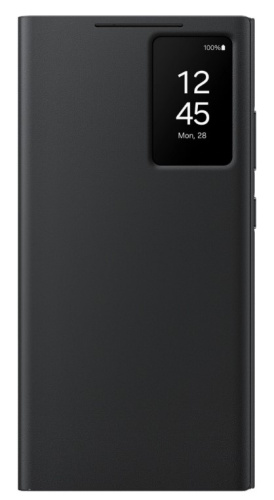 сертифицированный Чехол Samsung S24 Ultra Smart View Wallet Case черная