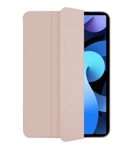 сертифицированный Чехол для Apple iPad Mini 6 (2021) Deppa Wallet Onzo Basic розовый