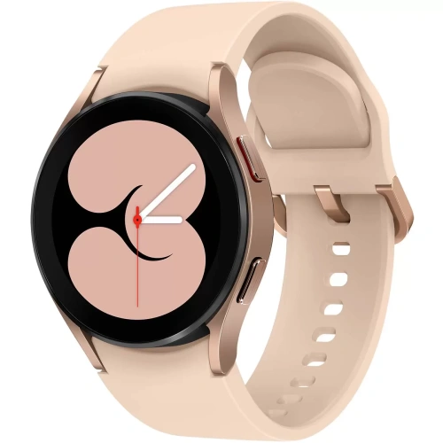 сертифицированный Часы Samsung Galaxy Watch 5 40мм 1.2" AMOLED корп.роз.зол рем.роз.зол