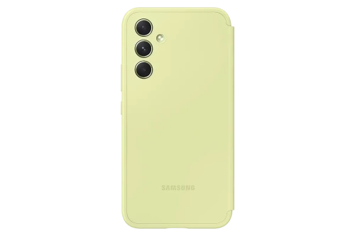 сертифицированный Чехол Samsung A54 Smart View Wallet Case лайм фото 2