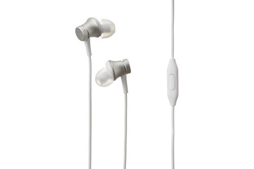 сертифицированный Наушники Xiaomi Mi In-Ear Headphones Basic (серебро)