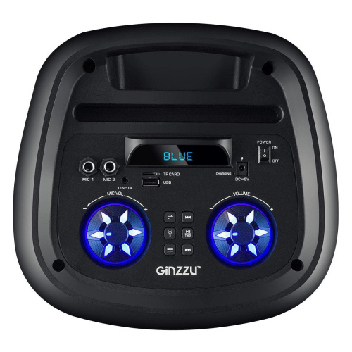 сертифицированный Акустическая система Ginzzu GM-222 Midi (TWS/ BT/ USB/ TF/ FM / MIC /ДУ) фото 4