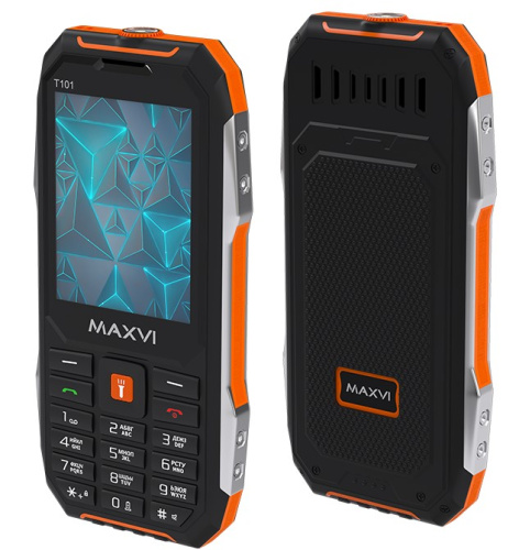 сертифицированный Maxvi T101 Оранжевый