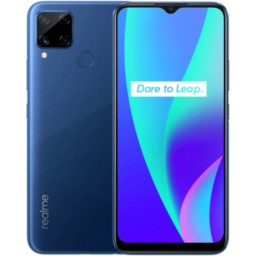 сертифицированный Realme C15 4+64GB Синий