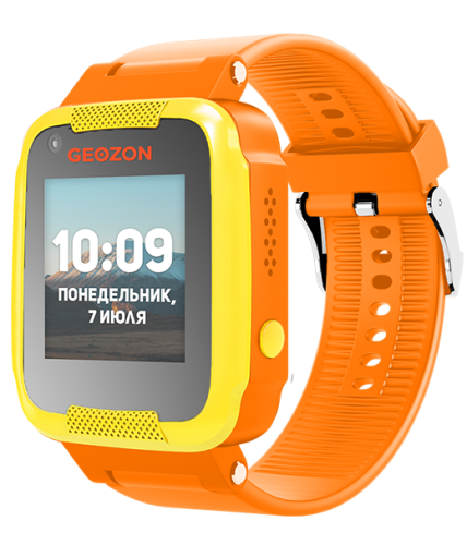 сертифицированный Детские часы GEOZON Air оранжевые