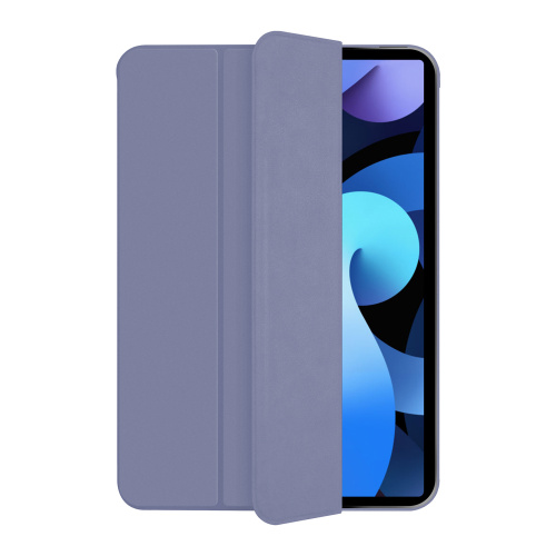 сертифицированный Чехол для Apple iPad Mini 6 (2021) Deppa Wallet Onzo Basic серо-лавандовый