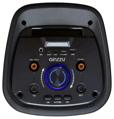 сертифицированный Акустическая система Ginzzu GM-218 Midi (TWS/ BT/ USB/ TF/ FM/ ДУ) фото 3