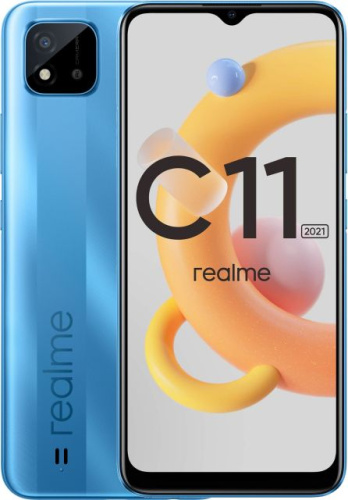 сертифицированный Realme C11 (2021) 2/32GB Синий