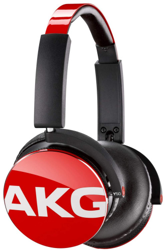 сертифицированный Наушники AKG накладные Y50 Красные