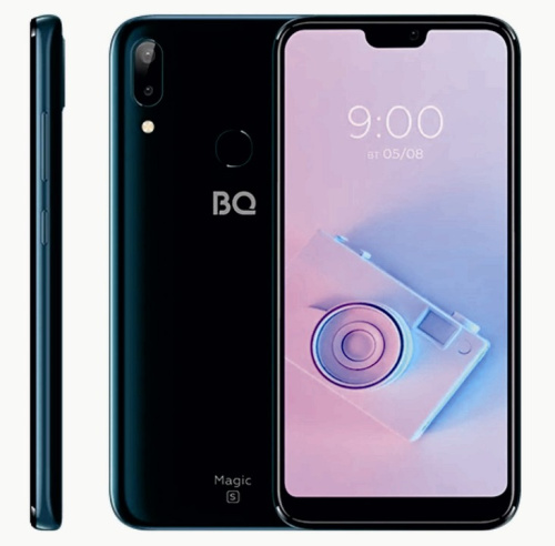 сертифицированный BQ 5731L Magic S 3/32GB Темно синий фото 4