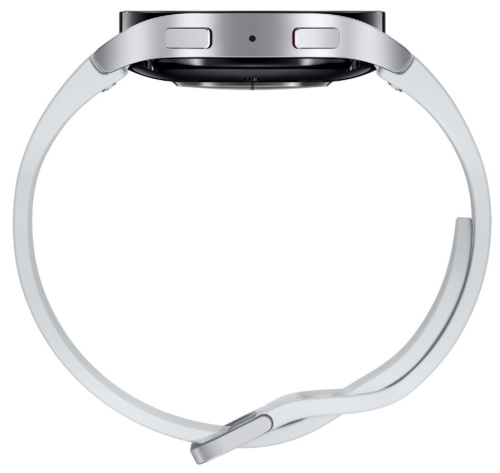 сертифицированный Часы Samsung Galaxy Watch 6 44мм 1.5" AMOLED корп.сереб. рем.серый фото 5