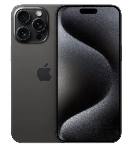 сертифицированный Apple iPhone 15 Pro Max 256 Gb Black Titanium GB