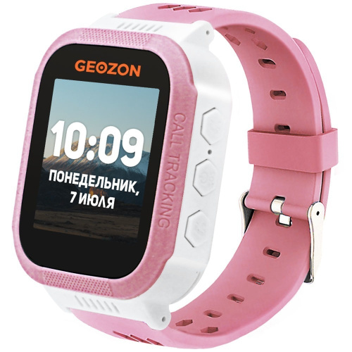 сертифицированный Детские часы GEOZON Classic розовые фото 2