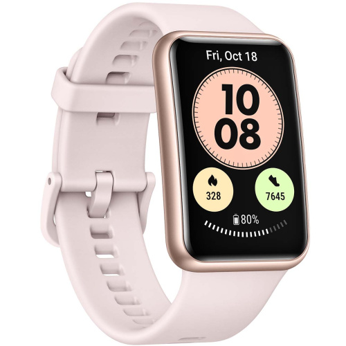сертифицированный Умные часы Huawei TIA-B09 Watch Fit New Sakura Pink фото 3
