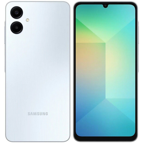 сертифицированный Samsung A06 SM-A065F 4/64GB Голубой RU