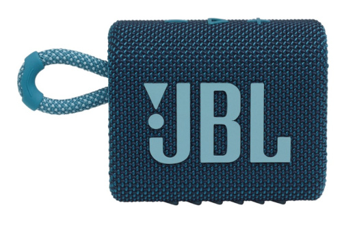 сертифицированный Акустическая система JBL GO 3 Синяя