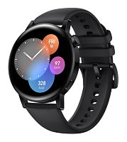 продажа Умные часы Huawei Watch GT 3 Active Black 42" ремешок черный