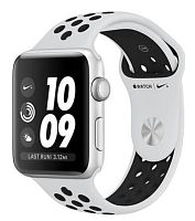 продажа Apple Watch Series 3 42mm Case Silver Aluminium Nike Sport Band Pure Platinum/Black