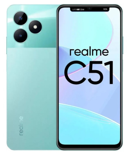 сертифицированный Realme C51 4/128GB Зеленый