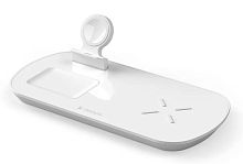 продажа ЗУ беспроводное Deppa iPhone, Apple Watch, Airpods 17,5W 3 in 1 белый