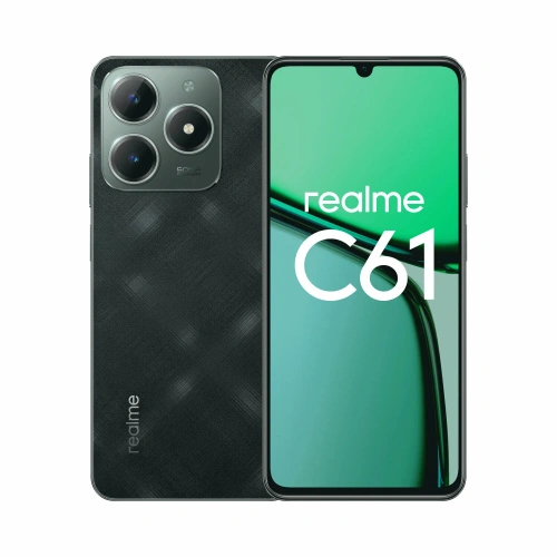 сертифицированный Realme C61 8/256GB Темно-зеленый